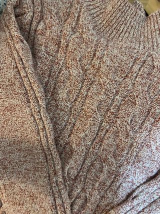 Jersey tejido hecho a mano