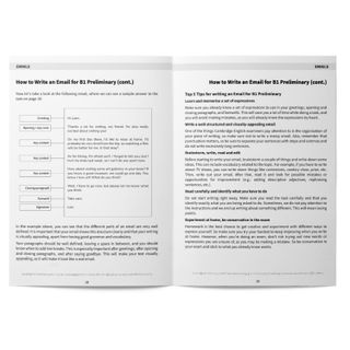 Libro de Writing de B1 para Cambridge