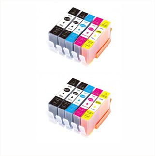 Pack 10 HP 364XL Compatibles
