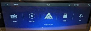 Radio Coche 1 DIN AWESAFE Carplay/Android Auto