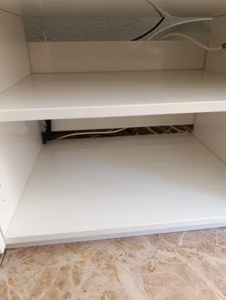 Mueble TV blanco