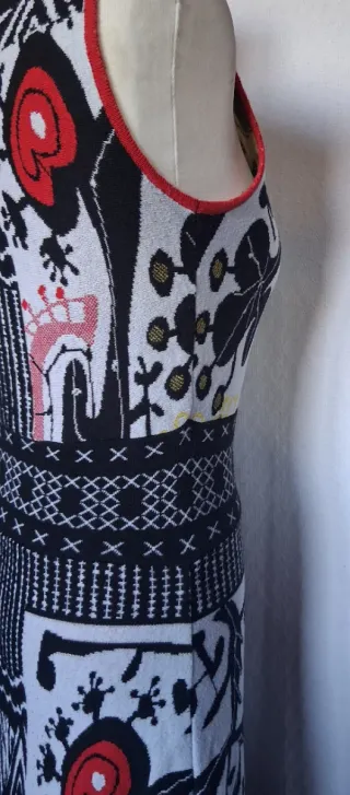 Vestito donna fantasia multicolor