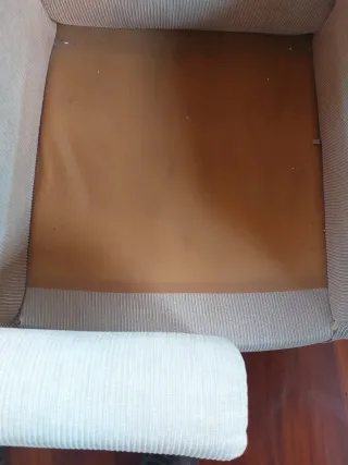 Sillón  para restaurar de tela de 1 plaza