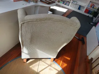 Sillón  para restaurar de tela de 1 plaza