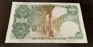 Billete 1000 Pesetas  año1946. Banco de España