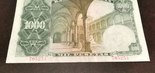Billete 1000 Pesetas  año1946. Banco de España