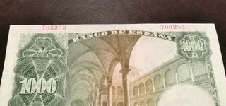 Billete 1000 Pesetas  año1946. Banco de España
