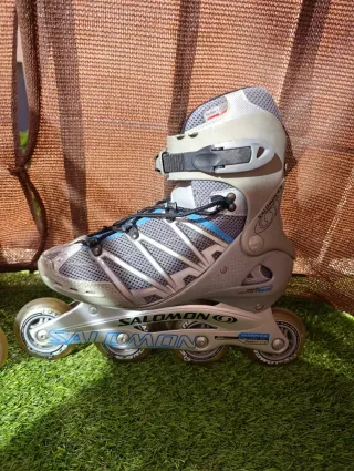 Patines Salomon Talla 39 + Protecciones