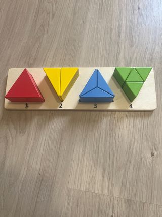Juegos de madera Montessori