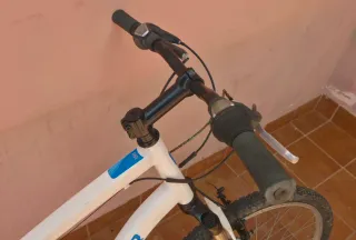 Bicicleta de Montaña Rockrider Blanca