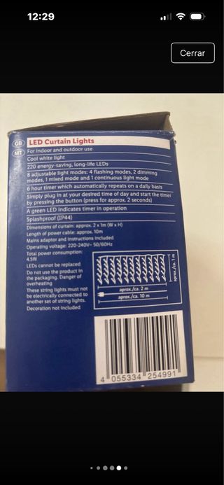Cortina de guirnaldas LED Livarno Home