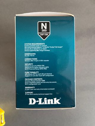 D-Link Extensor WiFi N300 DAP-1320