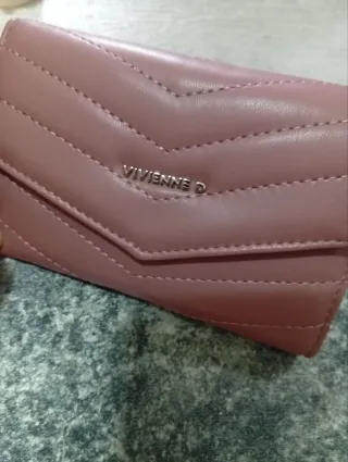 Portafoglio Vivienne D donna rosa