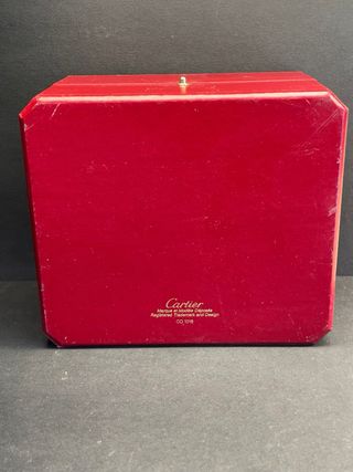 Estuche Cartier Vintage Rojo
