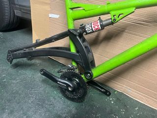 Cuadro Bici Doble M Tija y horquilla