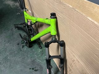 Cuadro Bici Doble M Tija y horquilla