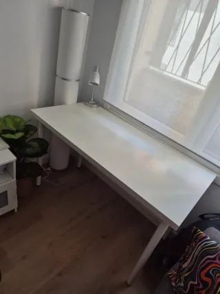 Escritorio Blanco Ikea LINNMON / ADILS 100x60