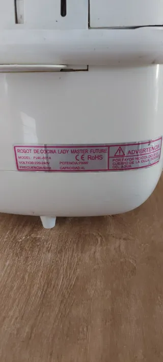 Robot de Cocina JRD Blanco