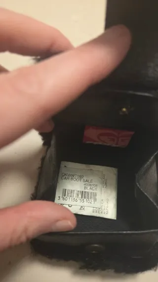 Monedero pelo negro Roxy