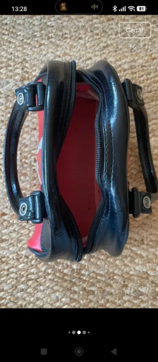 Bolso Puma Rojo y Negro