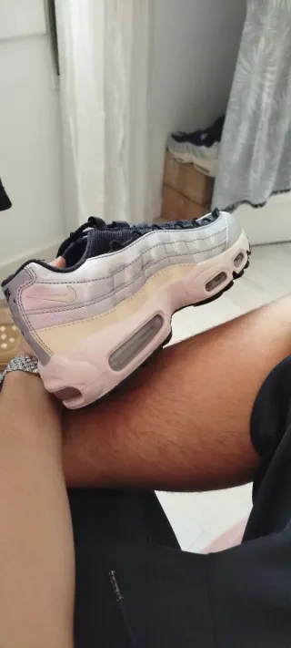 Zapatillas Nike Air Max 95 Beige/Plata