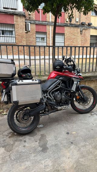 Triumph Tiger 800 XCA 2020 Roja