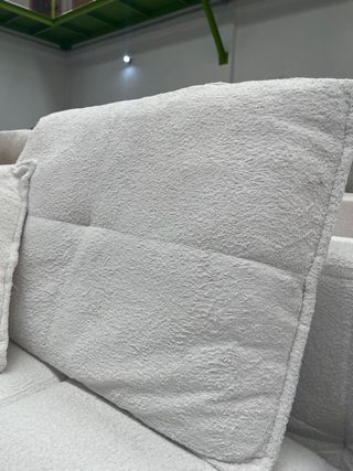 Sofá LUZ blanco tela