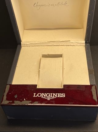 Estuche Reloj Longines Azul