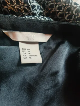 Vestito maniche corte fantasia geometrica