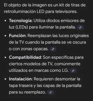 Tiras LED para TV