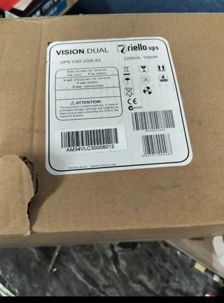 Riello Vision Dual VSD 2200 UPS 2200VA/1980W