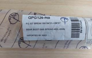 Amortecedor mala peugeot 307 Sw
