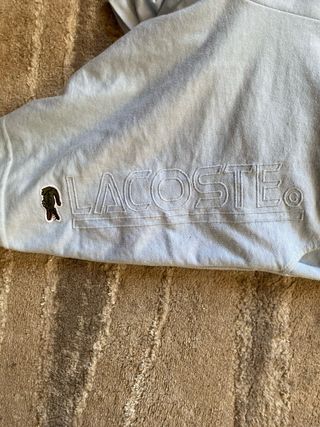 Conjunto Lacoste Camiseta y Pantalón Corto Azul