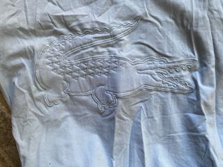 Conjunto Lacoste Camiseta y Pantalón Corto Azul