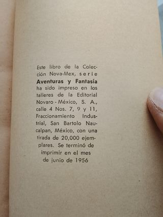 Libro El mundo en llamas de H. K. Bulmer Ed Novaro