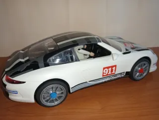 Playmobil-Coche carreras Porsche 911 GT3 9225 luz
