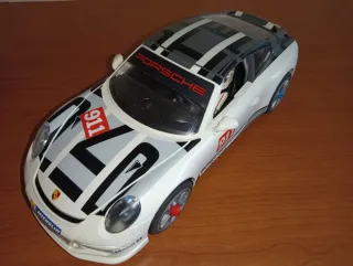 Playmobil-Coche carreras Porsche 911 GT3 9225 luz