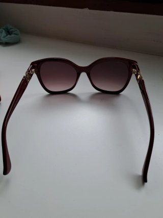 Occhiali da sole Max Mara bordeaux