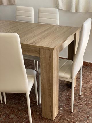 BARATA MESA EXTENSIBLE 6 SILLAS NUEVA*685*038*326*
