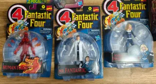 Lote 3 Figuras Marvel Fantastic Four Hasbro