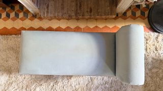 Divan Chaise longue chester terciopelo azul