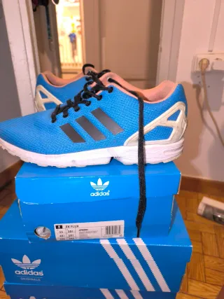 Роза Adidas ZX Flux Azul Rosa Talla 45 de segunda mano por 20 EUR en