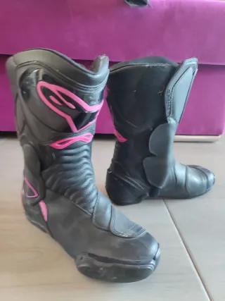 Pack Moto Mujer Casco Chaqueta Botas