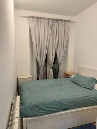 MALM Cajones para cama blancos