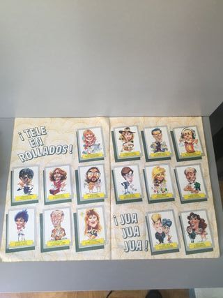 Álbum cromos karikatas Años 90 Completo este
