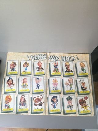 Álbum cromos karikatas Años 90 Completo este