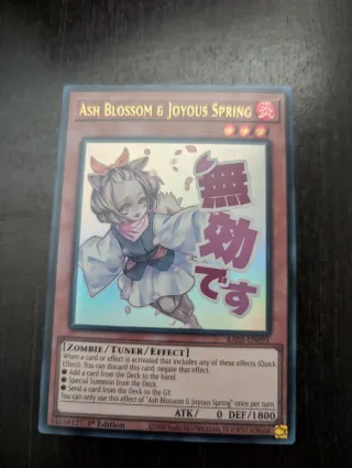 Yugioh Ash Blossom & Joyous Spring RA05