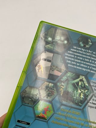 Metal Gear Solid 2: Substance Xbox
