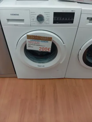 LAVADORA SIEMENS 8 KG