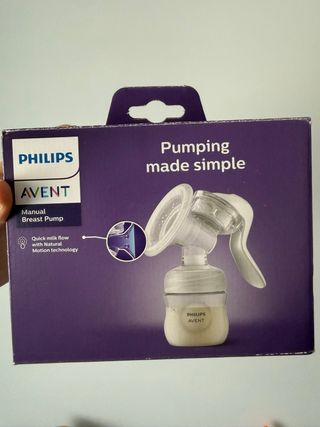 Sacaleches Manual Philips Avent